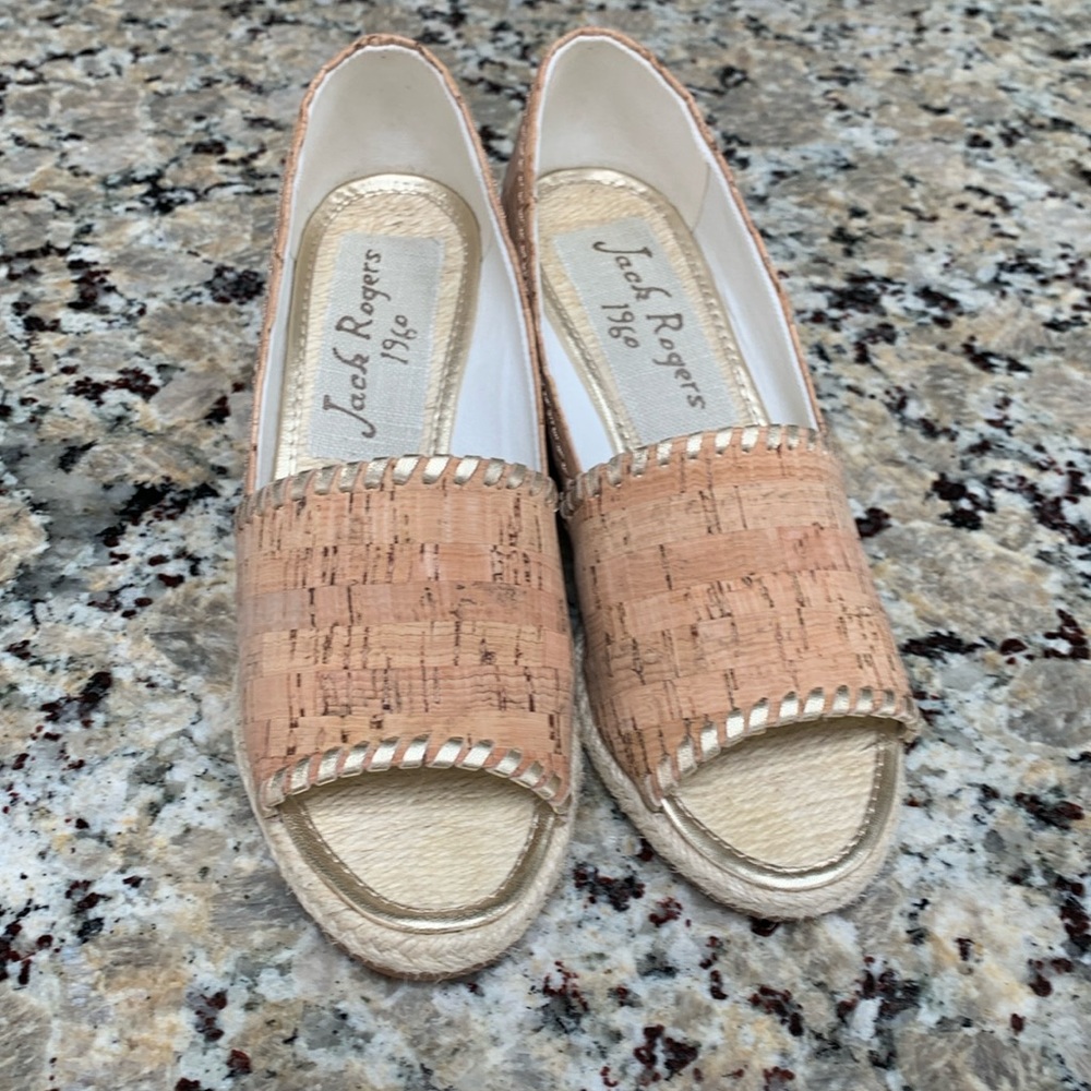Jack Rogers Tan Espadrilles